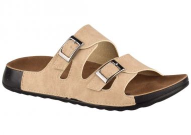 Παντόφλες γυναικείες | Ανατομικές | Υφαντίδης | 556526 | Μπεζ - Υφαντίδης - 